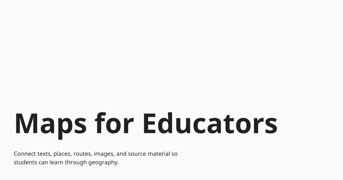 Maps for Educators | Tasmap